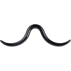 Steel Blackline® - Septum Moustache 2